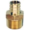 Apollo 3/4 in. Brass PEX Barb x 3/4 in. Male Pipe Thread Adapter APXMA3434 - alternate 4